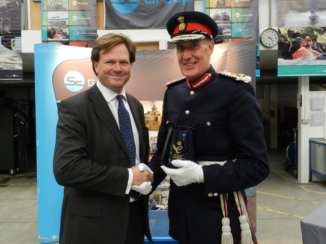 Nick Ames and Lord Lieutenant