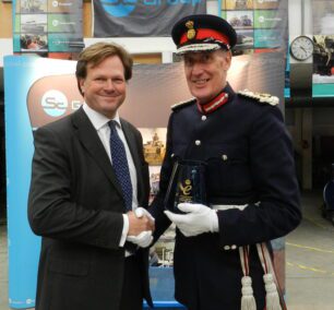 Nick Ames and Lord Lieutenant