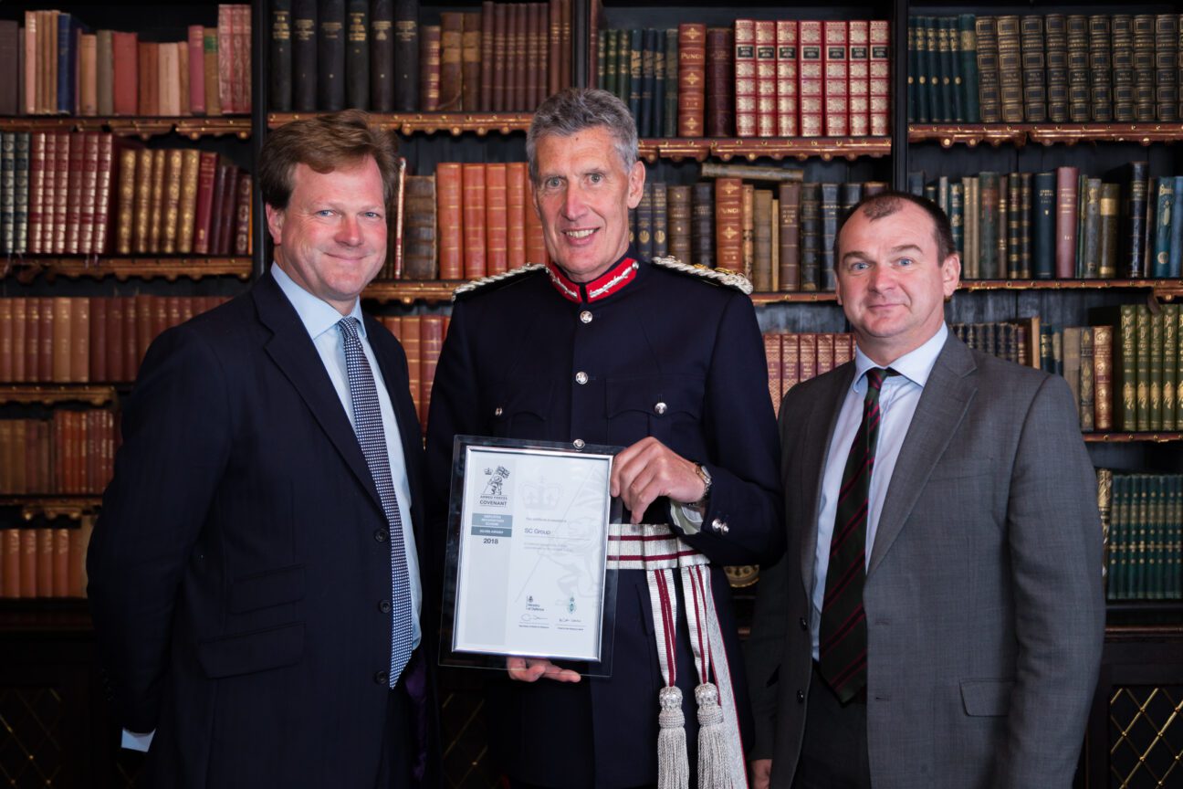 Supacat receives Armed Forces Covenant Employer Recognition Scheme Silver Award