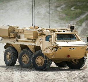 Worked carried out by Supacat on the Fuchs Vehicle photographed by Andrew Linnett Crown Copyright