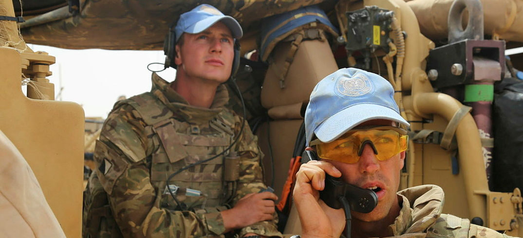 UK MOD © Crown copyright 2021 HMT part of peacekeeping missions
